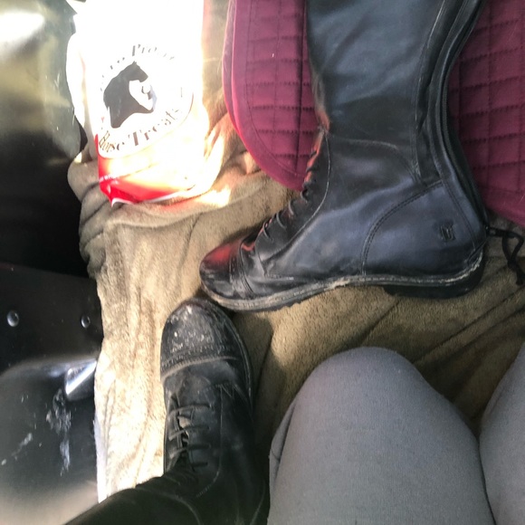 tuff rider riding boots size 8.5 - Picture 3 of 3